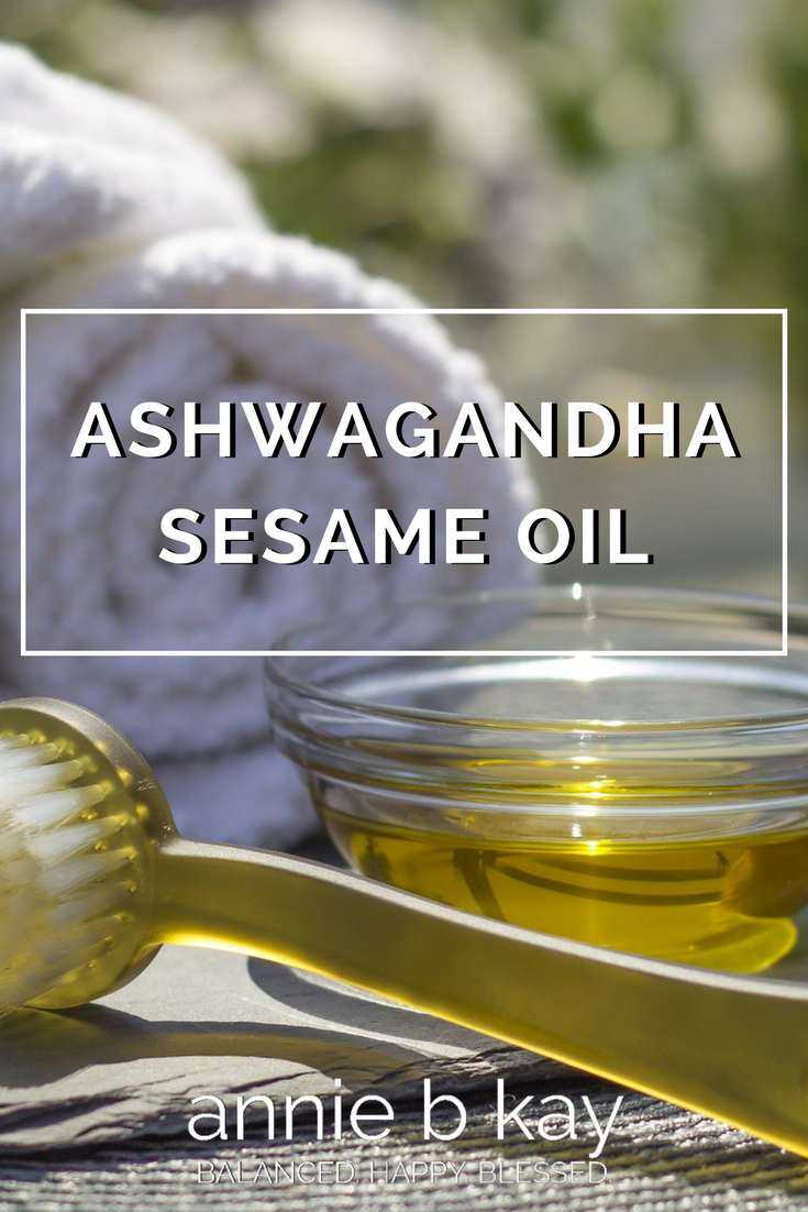Ashwagandha Sesame Oil