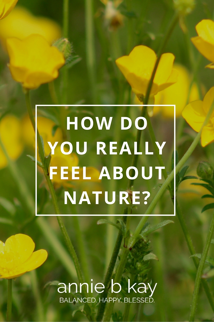 How Do You Really Feel About Nature?