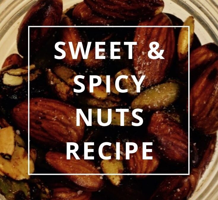 Sweet & Spicy Nuts Recipe by Annie B Kay Pinterest