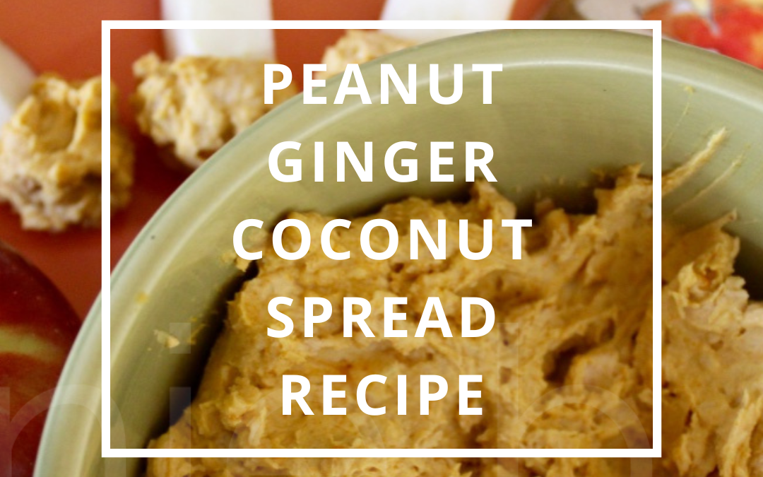 Peanut Ginger Coconut Spread Recipe